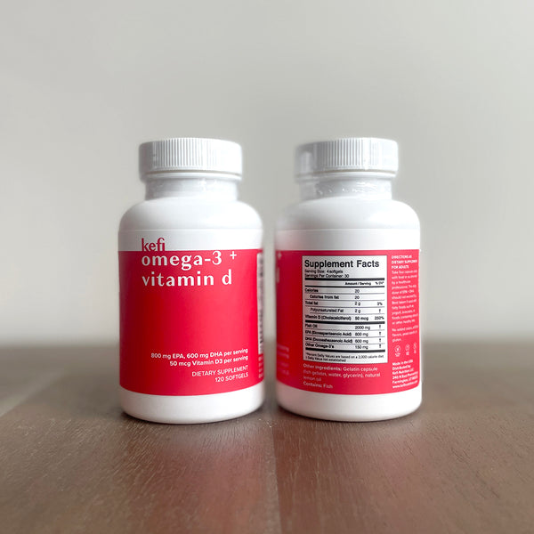Kefi Omega-3 + Vitamin D