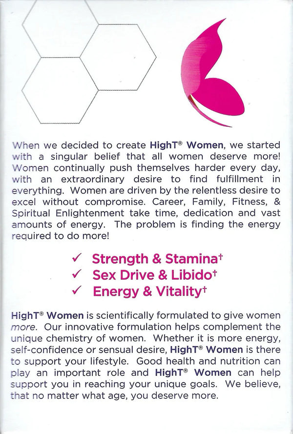 High T - Women (female hormone balance)